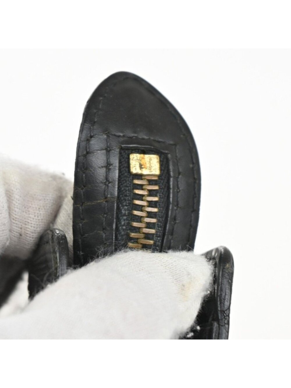 Louis Vuitton Pochette Homme Clutch Handbag Epi Black - Picture 9 of 15